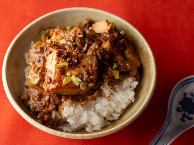 味噌麻婆丼