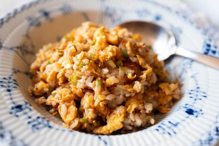 ねぎ味噌卵炒飯