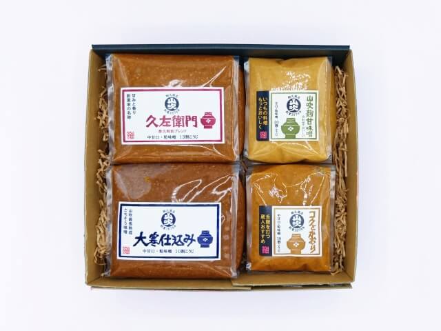 味噌まとめ買い化粧箱入り