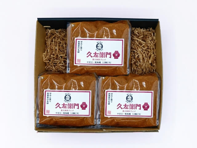 味噌まとめ買い化粧箱入り