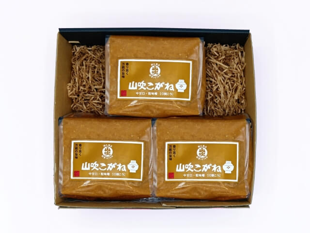 味噌まとめ買い化粧箱入り
